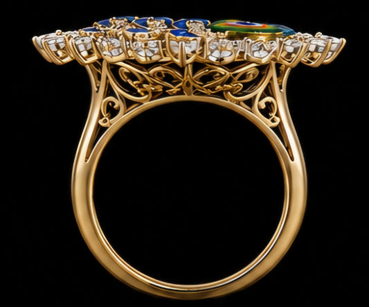 Vrindavan Eternal Love Ring