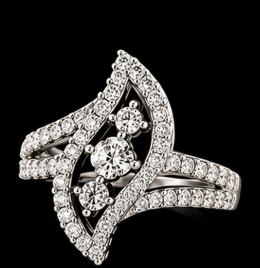 Celestial Marquise Diamond Ring