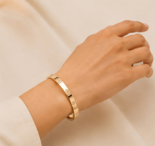 Luxe Screw Bangle