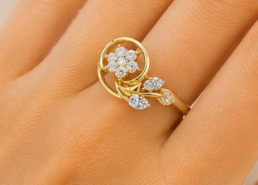 Blooming Grace Diamond Ring