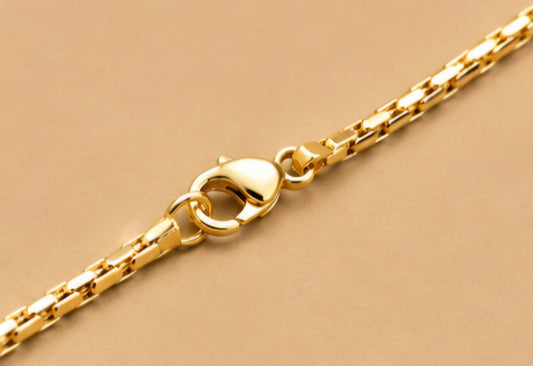 Classic Box Link Gold Chain