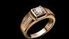 Regal Solitaire Diamond Men's Ring