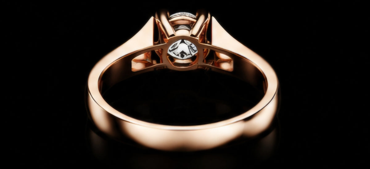 Classic Men's Solitaire Diamond Ring