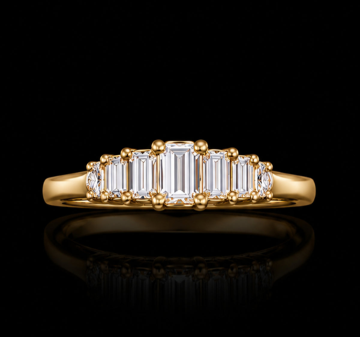 Golden Harmony Ring