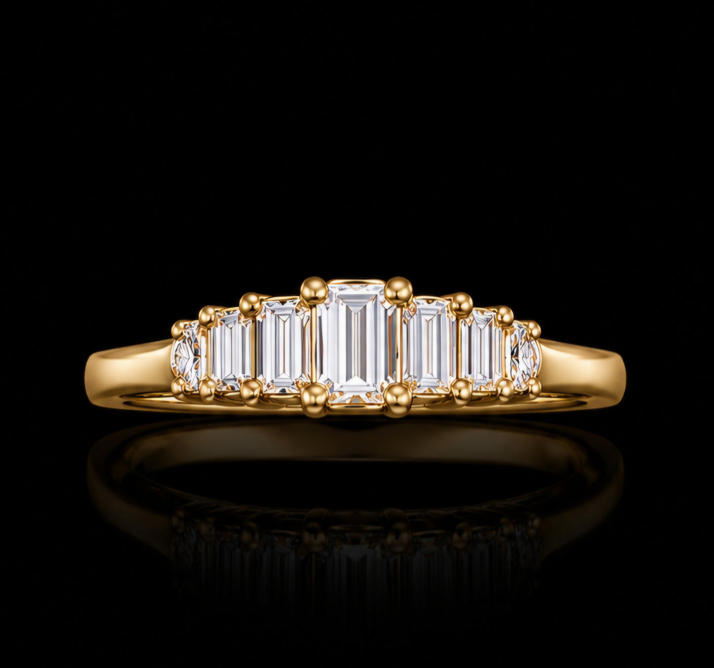 Golden Harmony Ring