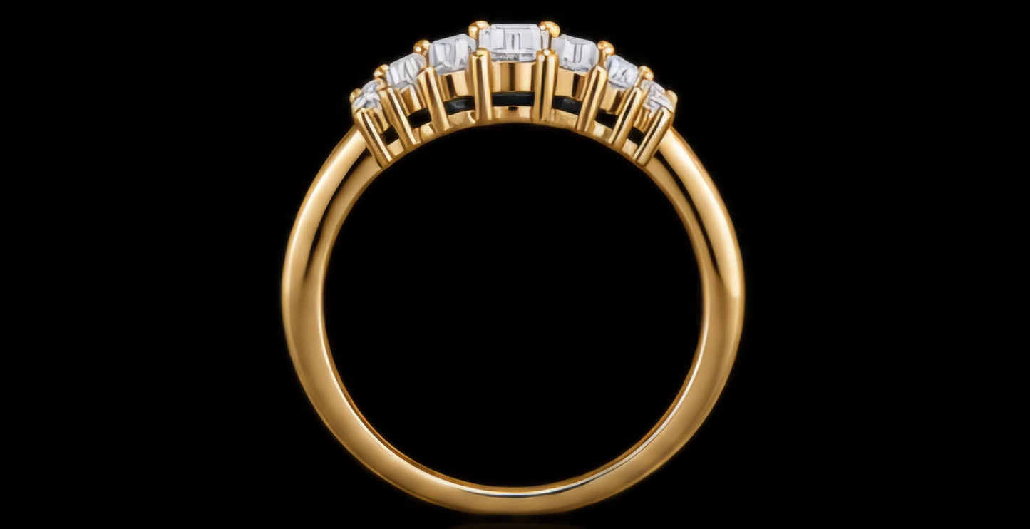 Golden Harmony Ring