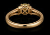 Golden Citrine Solitaire Ring