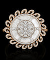 Celestial Mother-of-Pearl Diamond Statement Ring