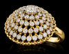 Celestial Diamond Dome Cocktail Ring
