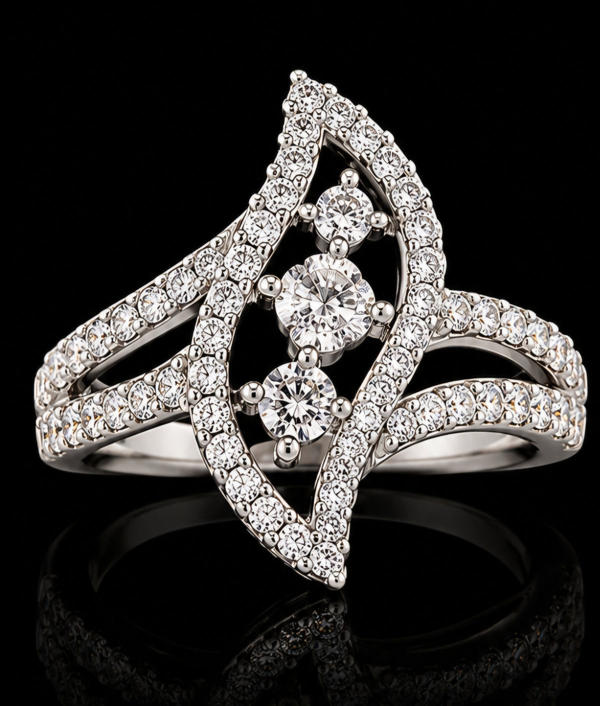 Celestial Marquise Diamond Ring