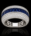 Royal Sapphire Eternity Band