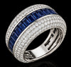 Royal Sapphire Eternity Band
