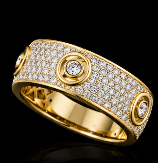 Celeste Pavé Diamond Band