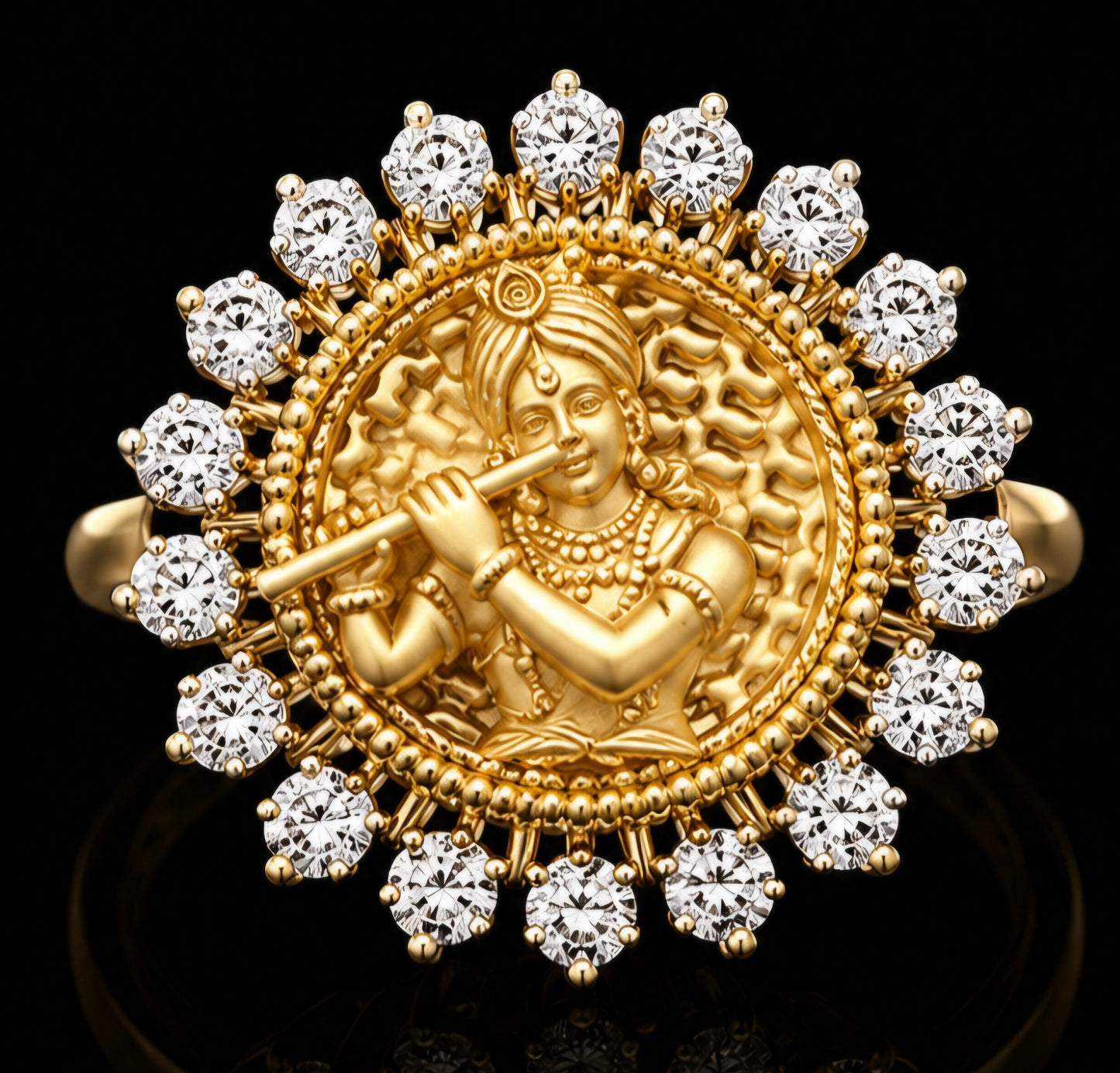 Divine Krishna Radiance Ring