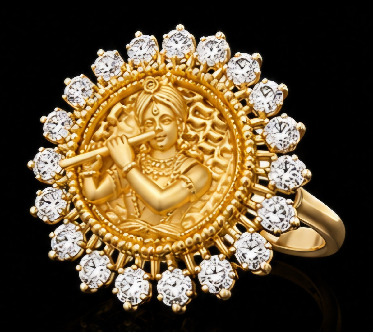 Divine Krishna Radiance Ring