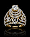 Imperial Cascade Diamond Ring