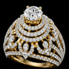 Imperial Cascade Diamond Ring