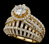 Royal Baguette Crown Diamond Ring