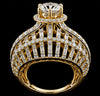 Royal Baguette Crown Diamond Ring