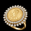 Imperial Heritage Coin Diamond Ring