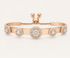 Celestial Halo Diamond Bangle