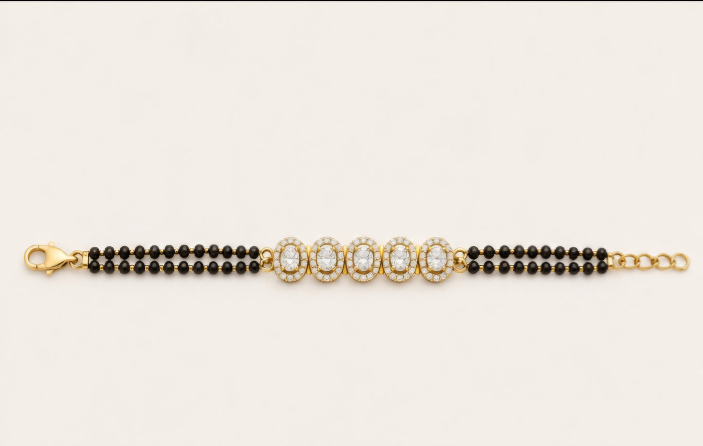 Diamond Mangalsutra Bracelet