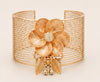 Floral Harmony Statement Cuff