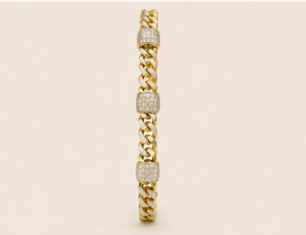 Regal Cuban Diamond Bracelet