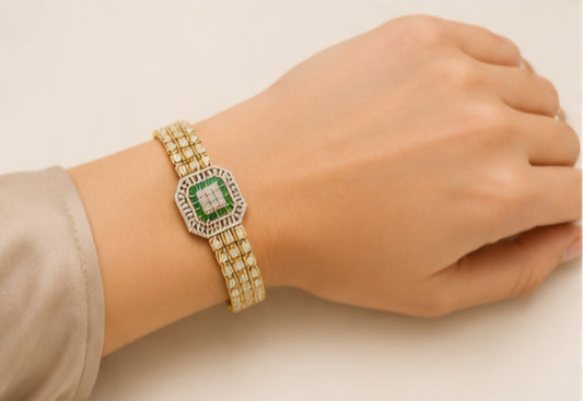 Emerald Royale Diamond Bracelet