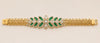 Emerald Petal Diamond Bracelet