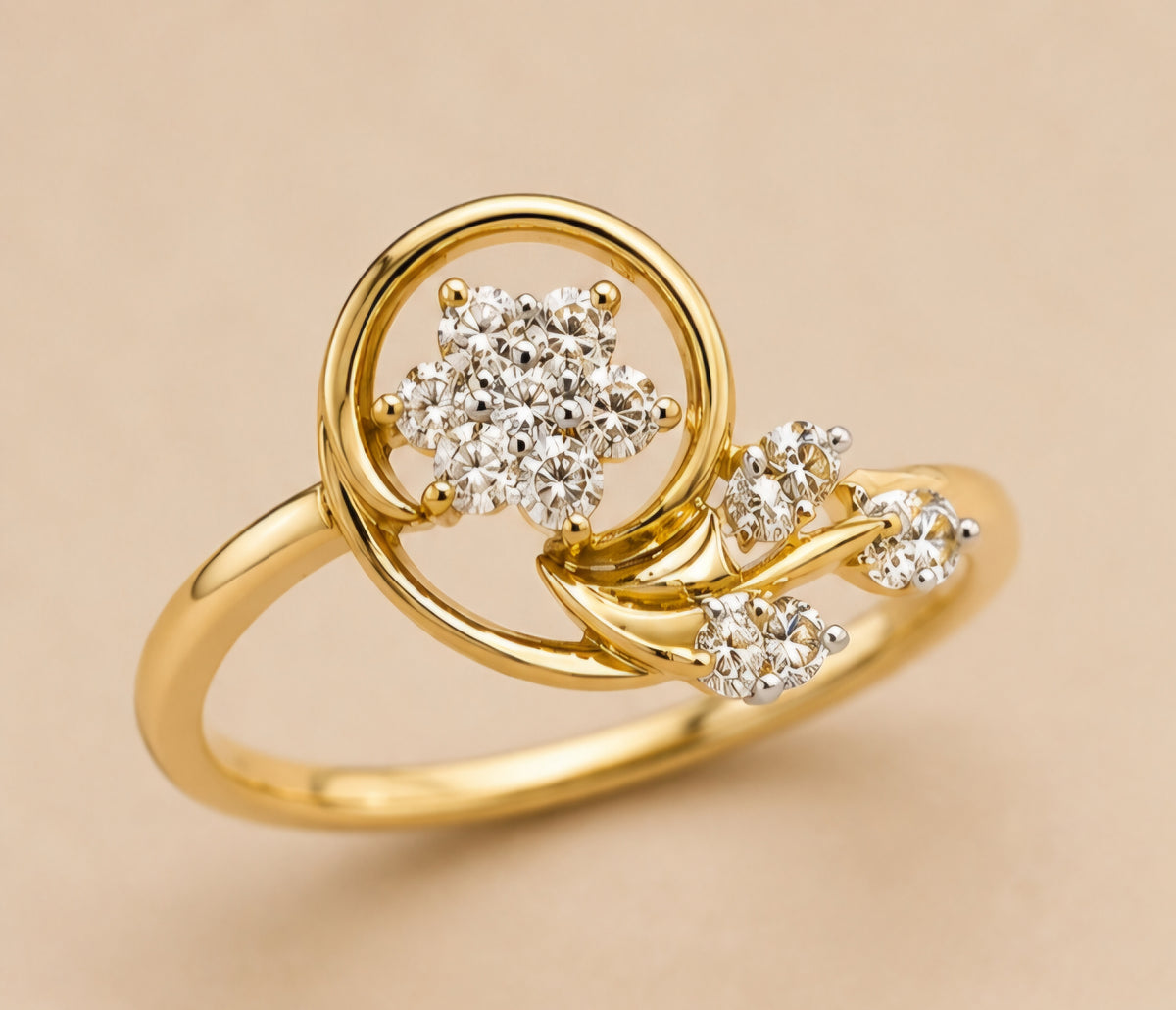 Blooming Grace Diamond Ring