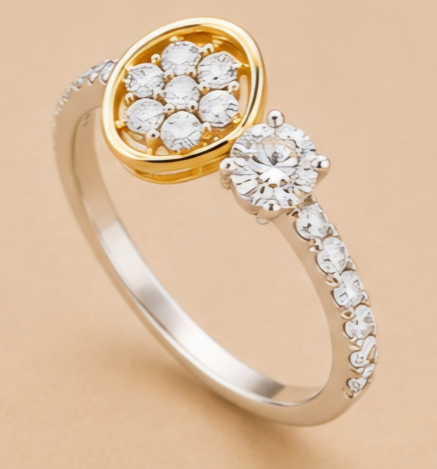Dual Brilliance Diamond Ring