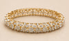 Floral Vine Diamond Bangle