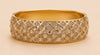 Auric Lattice Bangle