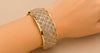 Auric Lattice Bangle