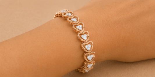 Amora Heart Diamond Bracelet