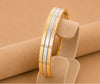 Dual Tone Signature Bangle