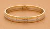 Dual Tone Signature Bangle