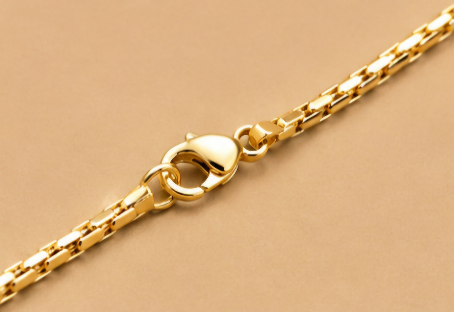 Classic Box Link Gold Chain