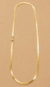 Classic Herringbone Gold Chain