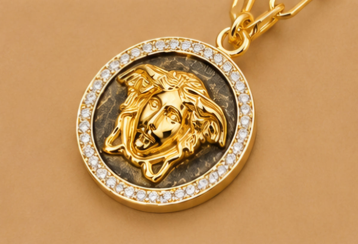Divine Grace Medallion Necklace