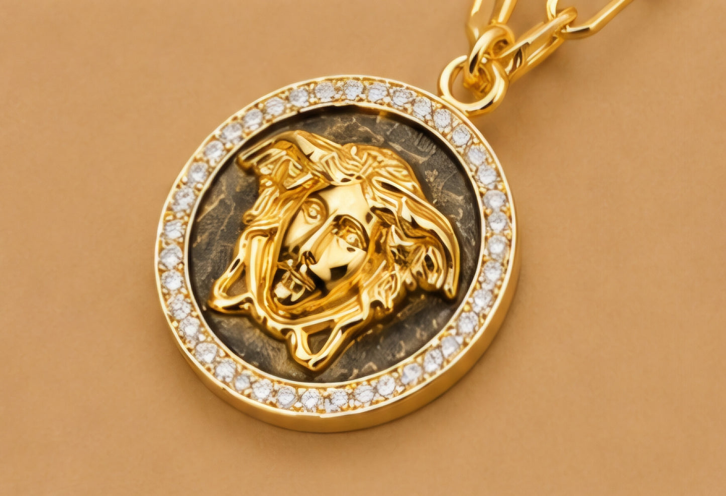 Divine Grace Medallion Necklace