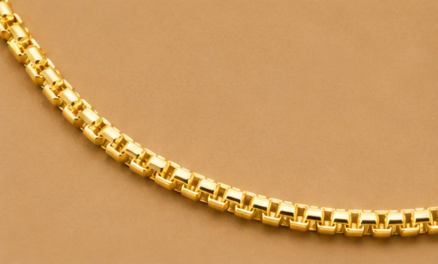 Classic Box Link Gold Chain