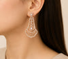 Radiant Diamond Drop Earrings