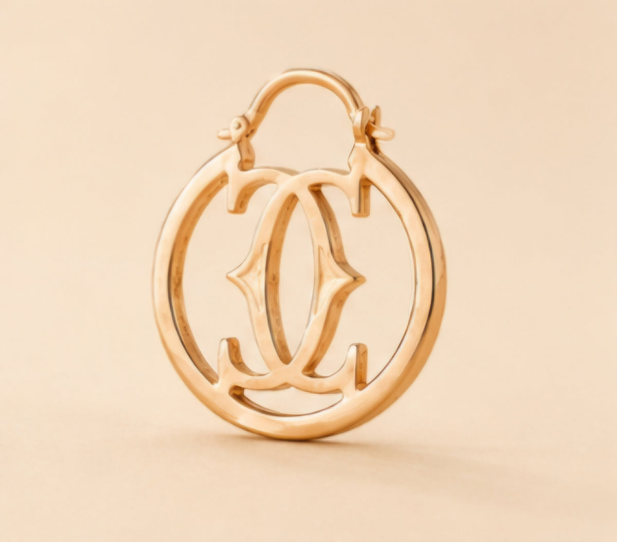Celeste Gold Hoop Earrings