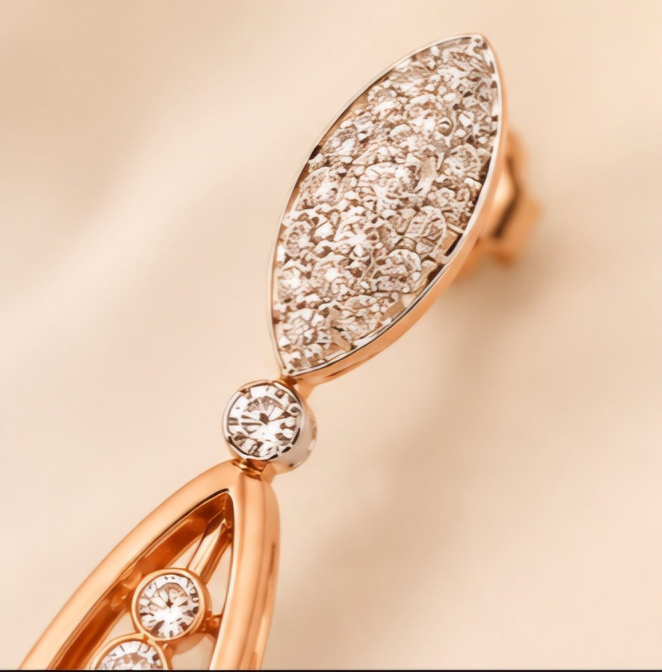 Aurora Diamond Drop Earrings